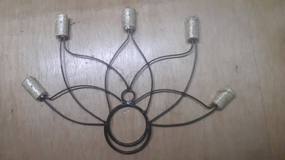 Lotus fire fan - Pair